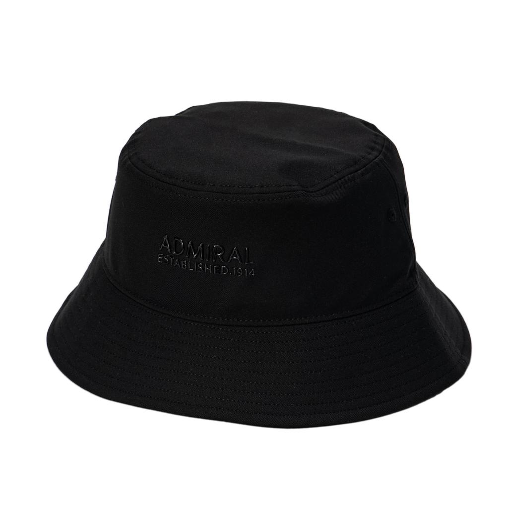 Admiral Golf Water-Repellent Bucket Hat, ADMB5A05, Black