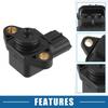 Pack (1) Air Intake MAP Pressure Sensor No.1859072F21 For Mitsubishi  Black