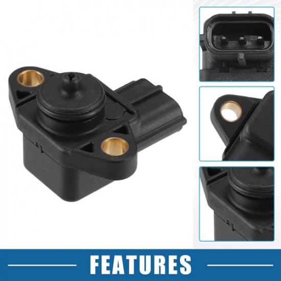 Pack (1) Air Intake MAP Pressure Sensor No.1859072F21 For Mitsubishi  Black