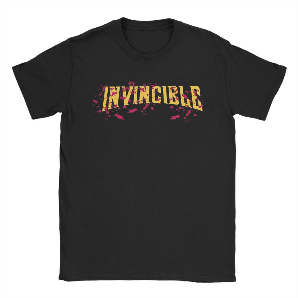 Invincibles Comic T Shirt Unisex Cotton Vintage TShirts Round Collar Tees Short Sleeve Clothes Gift