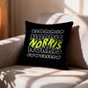 racing regulations LLando Norris Rectangle  Pillow Case Pattern Printed Pillowcase For Living Room Sofa Cushion Cover