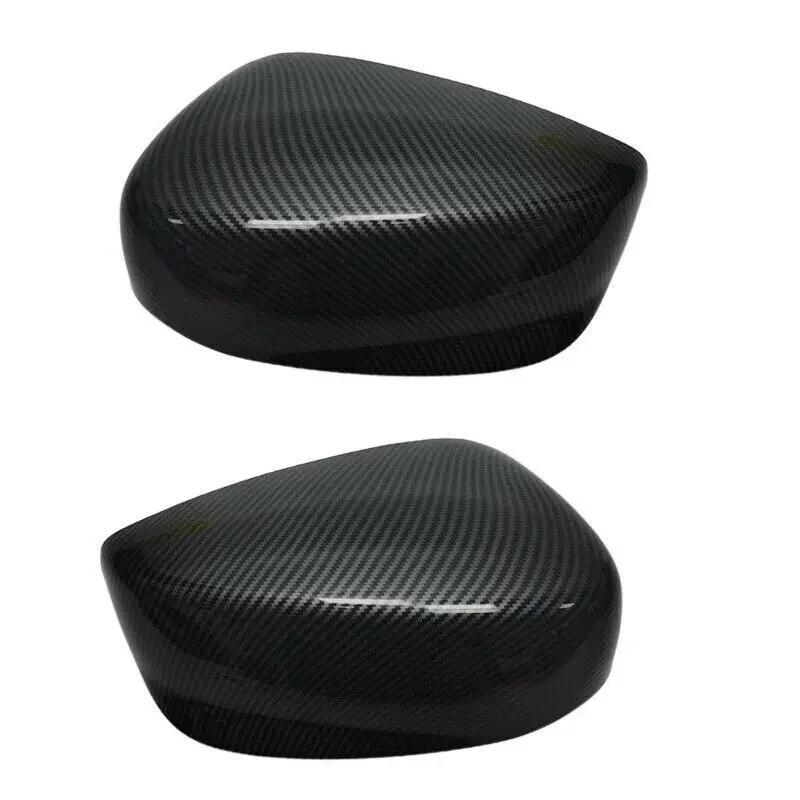 For Honda Accord 2014-2017 Car Replacement Rearview Side Mirror Cover Wing Cap Exterior Door Rear View Case Trim Carbon Fiber