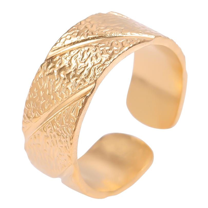 Stainless Steel Rings For Women Men Water Ripples Rainbow/Gold/Silver Color Ring Engagement Fashion Jewelry Party Bague Mujer
