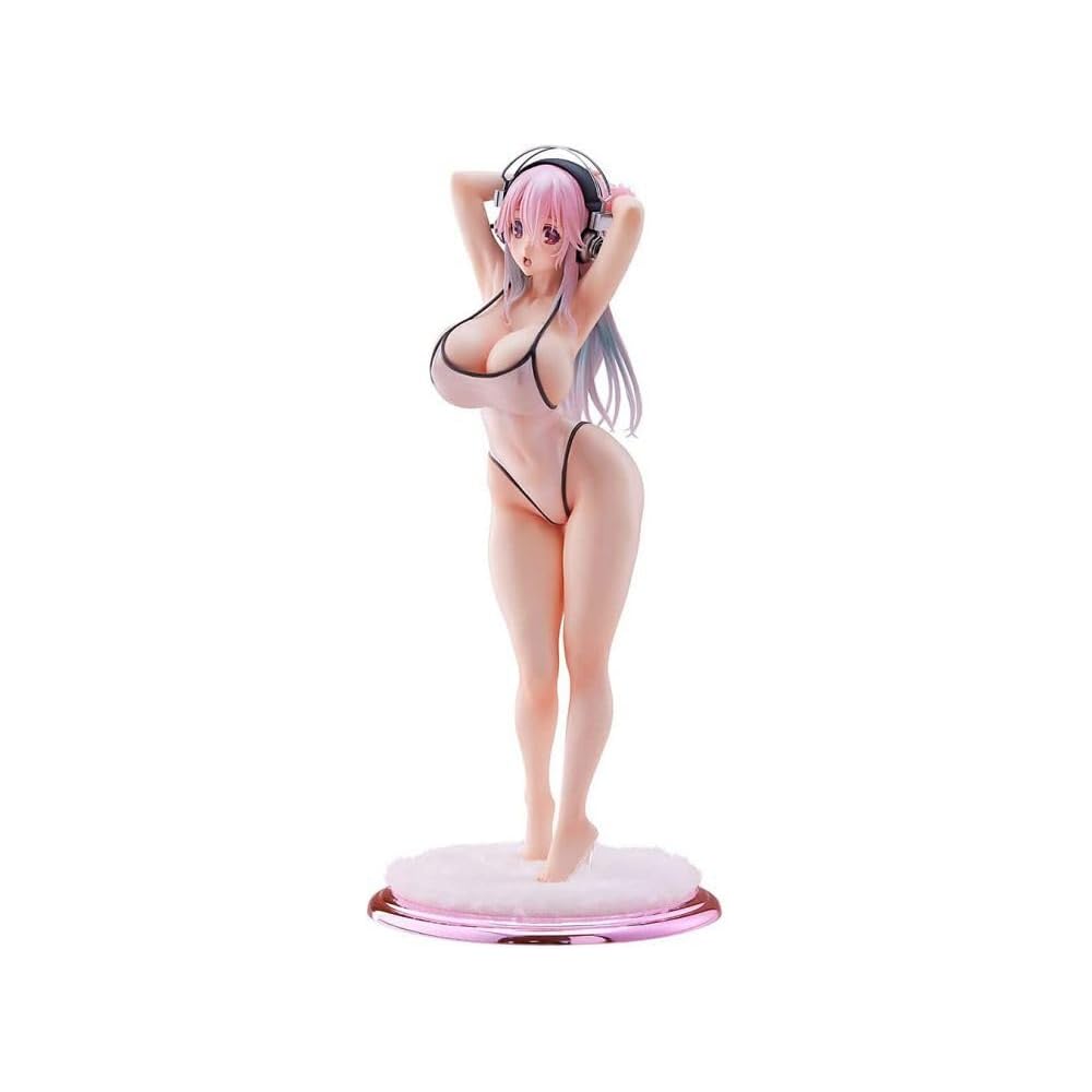 

Wave Dream Tech Super Sonico White Swimsuit 1/7 Scale PVC Figure Painted Collectible DT184