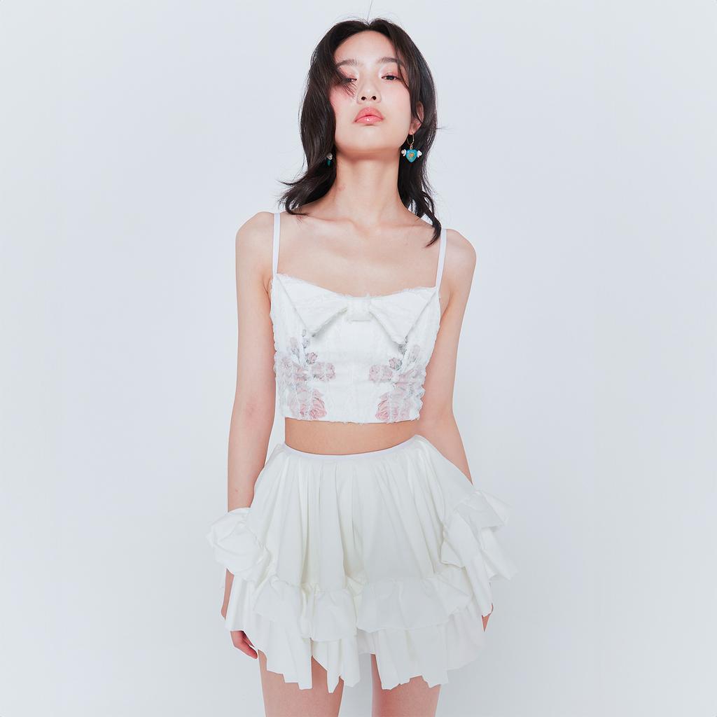 Leobyui White Cloud Skirt