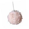 Fuzzy Ball Christmas Tree Ornament Plush Ball Christmas Tree Hanging Decoration For Mantels Door Wreath Decorations