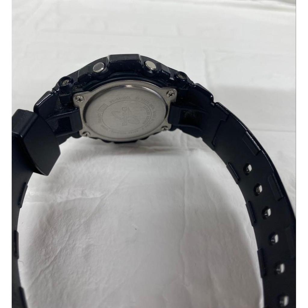 Used CASIO Baby-G Digital Watch Black Glitter