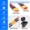 Kabel do ładowania akumulatora litowego XT60 do 3-pinowego męskiego/żeńskiego, odpowiedni do ładowania nowych rowerów elektrycznych
