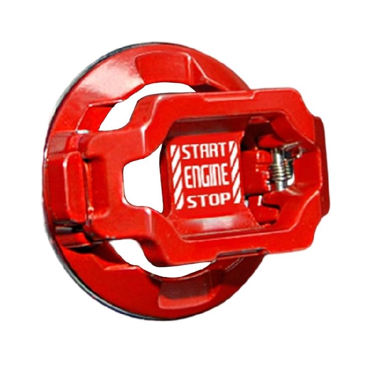 Automotive Push Start Protective Cover Metal Construction Shockproof Design for Most Car Motorcycle Truck