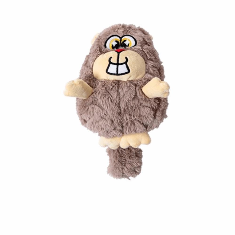 

Bite Resistant Dog Chew Toy Wear Resistant Stuffed Animal Squeaky Plush Dog Doll Cartoon Sound-Producing Toy Aggressive Chewers
