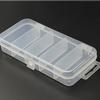 Double Layer Transparents Fishing Baits Organizers with Durability Plastic Construction for Lures Storage