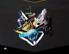 ORLVS Men's Low-Waist U-Convex Ice Silk Printed T-Back Underwear - Gay Sexy Trend 302