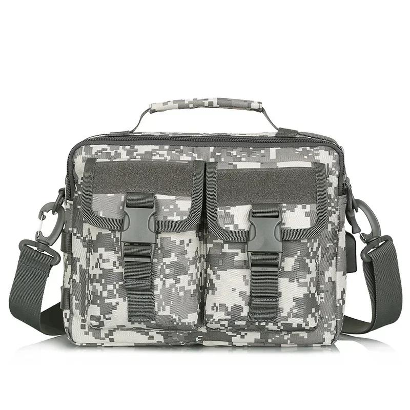 Multi-functional Outdoor Tactical Backpack Fanny USB Charging Messenger Bag One Shoulder Bag Camping Crossbody Bag