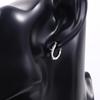 Party Silver Plate Street Wear Punk Ear Buckle Men Accessories Korean Earrings Men Hoop Earrings