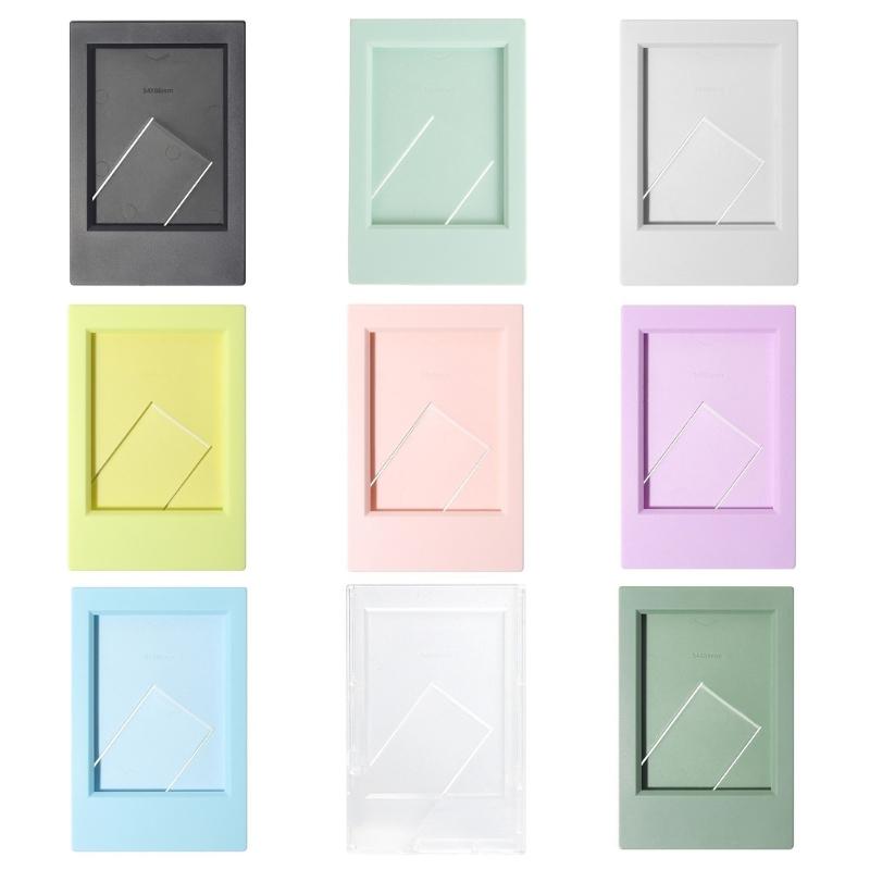 3Inch Minimalists Instantly Photo Frame Light ABS PP Materials Easy Installation For Desk Table Decorations 4pcs