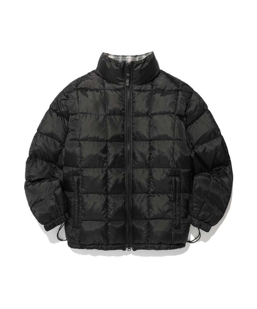 Istkunst Flannel Reversible Puffer Jacket_Black(Ik2Ewmb900A)