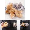 Cute Cartoon Striped Cat Crouching Plush Toy Doll For Kids And Giftgiving