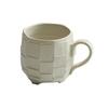 JUSTINLAU Ceramic Mug Valentine's Day Gifts Breakfast Coffee Milk Oat Cup Creative Couple Cup with Handle Home/Office Water Cups