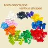 Big Blocks Bulk Building Bricks Set for Kids Toddlers 186piece Creative Gifts for Girls Boys Compatible Duplo Animal Toys