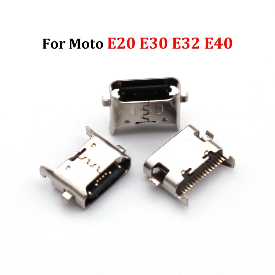 10Pcs For Motorola Moto G13 G22 G23 G32 G52 G53 5G G82 G72 G73 E13 E22 E20 E30 E32 E40 USB Charging Port Dock Charger Connector