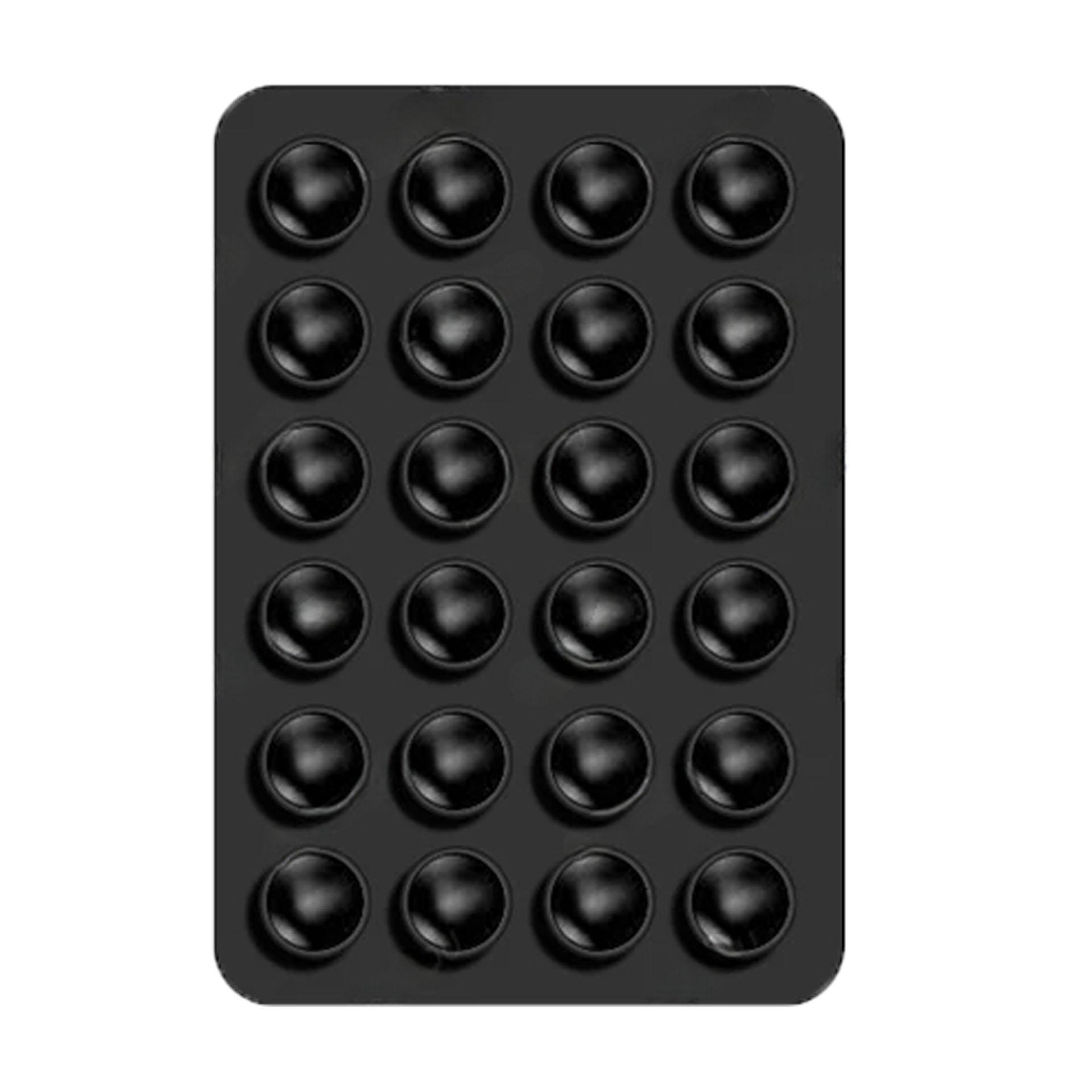 

5-1Pack Strong Grip Holder Adhesive Silicone Substick Case Mount Anti-Slip Hands-Free Sticky Cell Phone Hands-Free Holder Stands 1PC чёрный