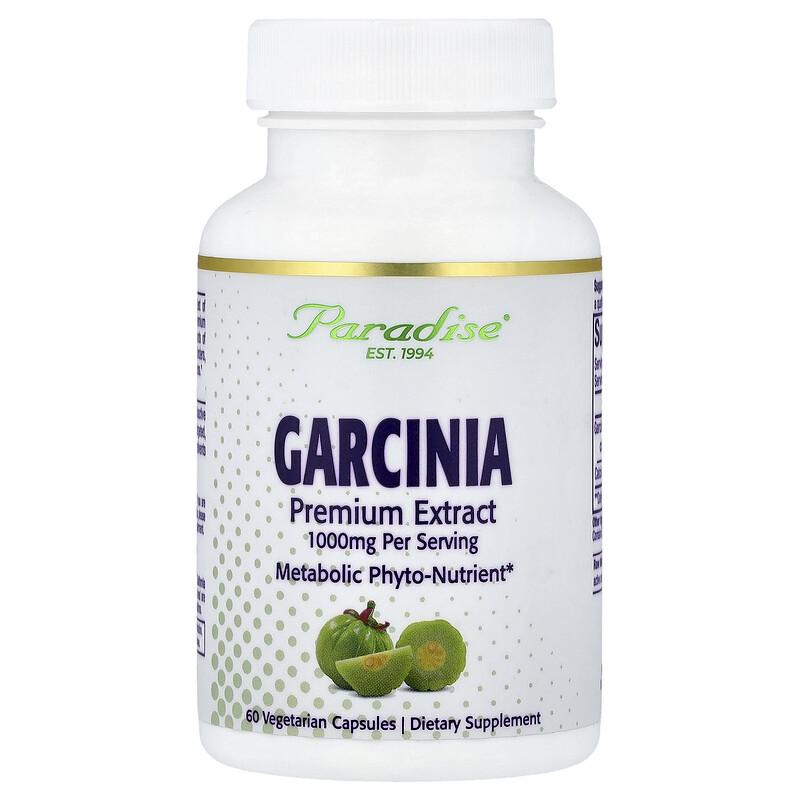 Garcinia Premium Extract, 60 Vegetarian Capsules (500 Mg Per Capsule)