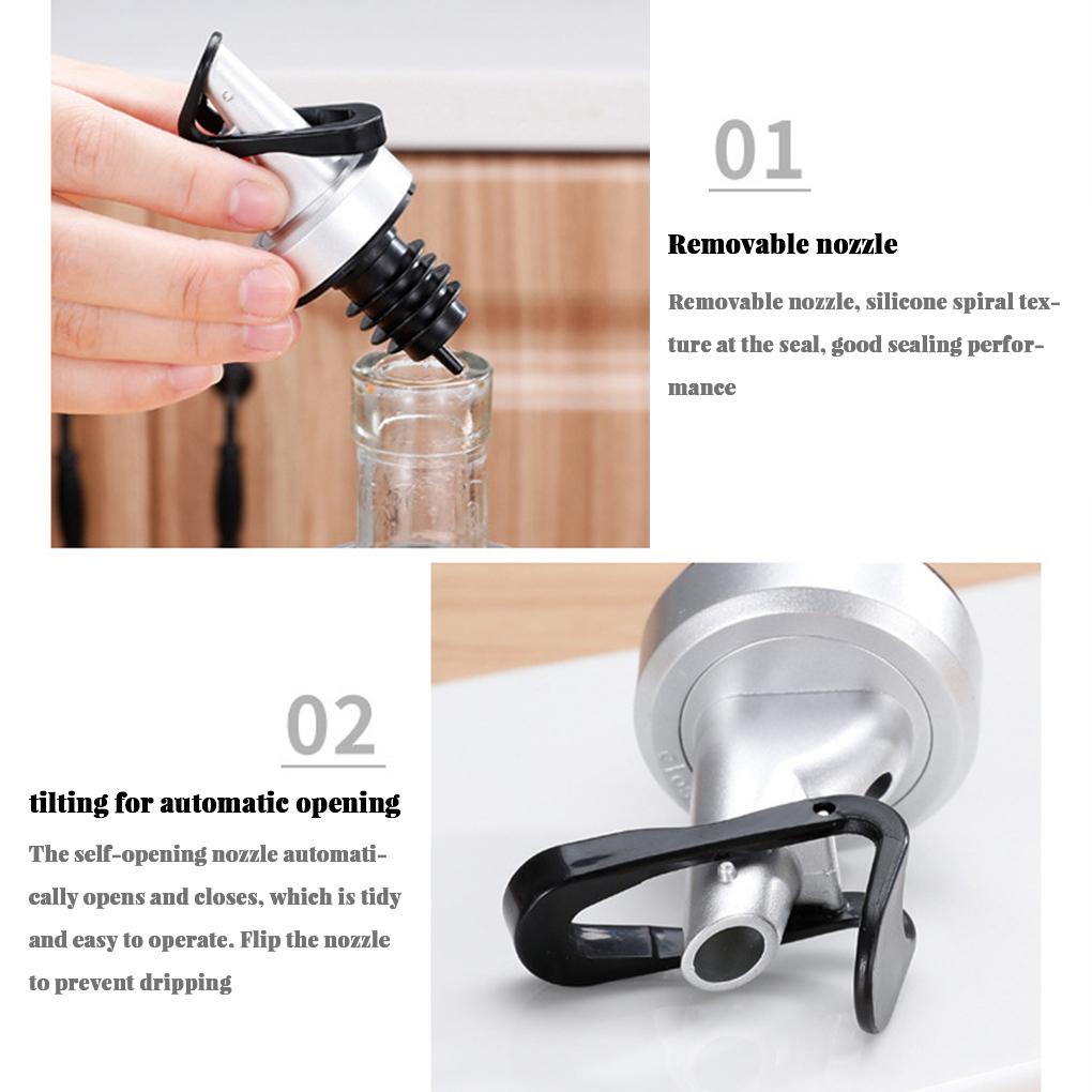 Home Drink Wine Pourer Stopper Dispenser Silicone Champagne Seal Nozzle Seasoning Vacuum Sealer Leakage Saver Accessory