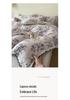 French Retro Jacquard Linen Bedding Set with Cotton Lace Trim - Luxury Princess Style