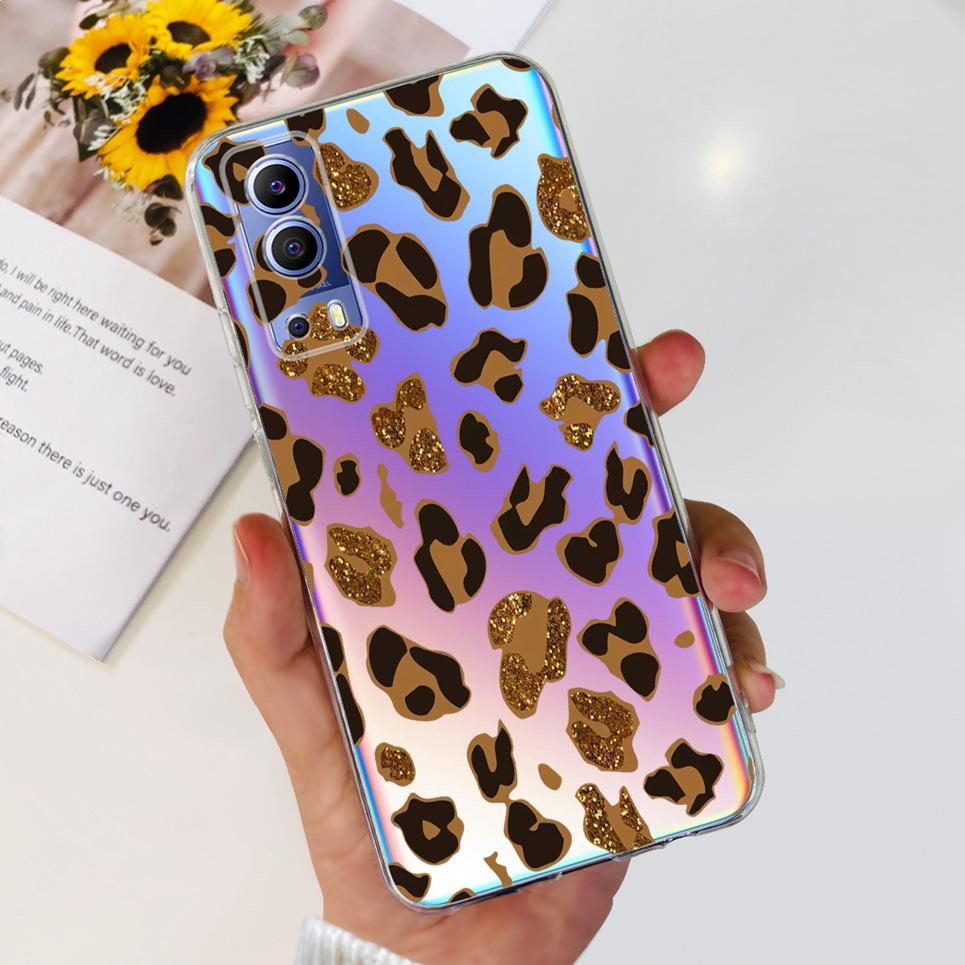 Für Vivo Y72 5G Y52 5G Y75s 5G Handy Maske Rückseite 2024 Neue Mode Stilvoll Klares Muster Hüllen Für Vivo V2041 2053 Weiche Hülle