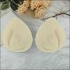 4cm Breathable Push-up Bra Padding, Two-piece Design, Sponge Padding, Cup Inserts
