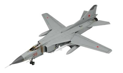 Soviet Air Force Fighter Flogger B Plastic Model Kit Platz/Italeri 1/48 MiG-23MF TPA-19
