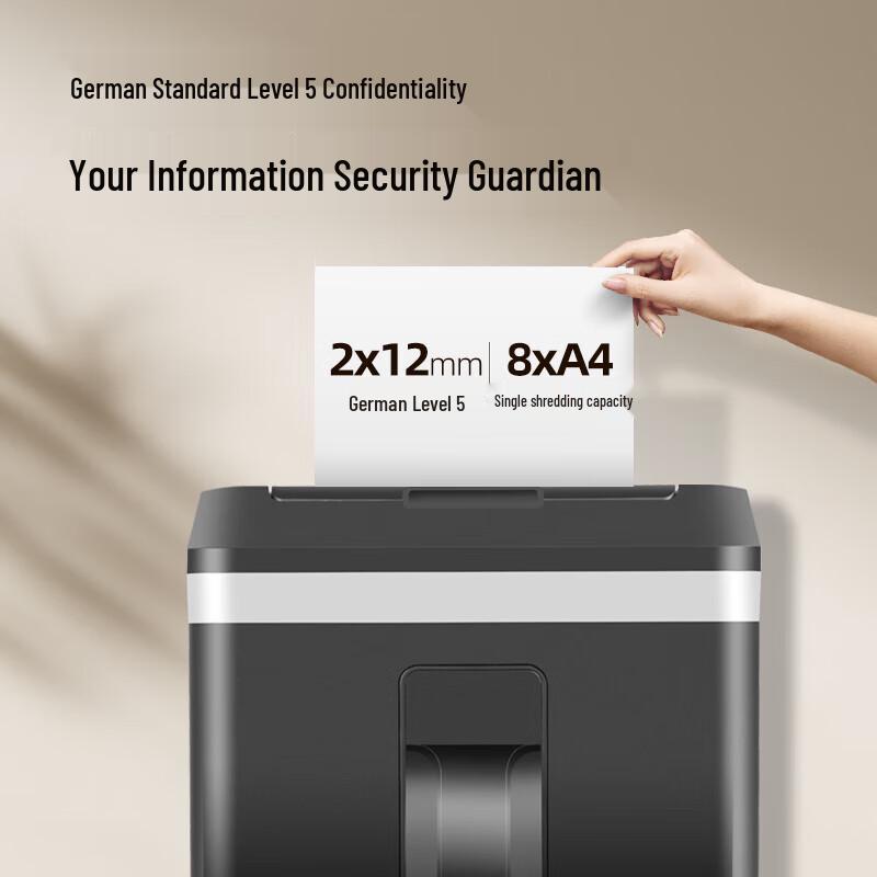

Comet A8150D 150-Sheet Auto Feed Commercial Shredder (P-5 Security) CN plug (adapter included)