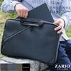 Bolsa de Negócios Masculina Zario, Tamanho A4, Couro Sintético Estilo Saffiano, Mochila de Negócios Versátil 2 Vias para o Dia a Dia [ZA-1008] (Marinha)