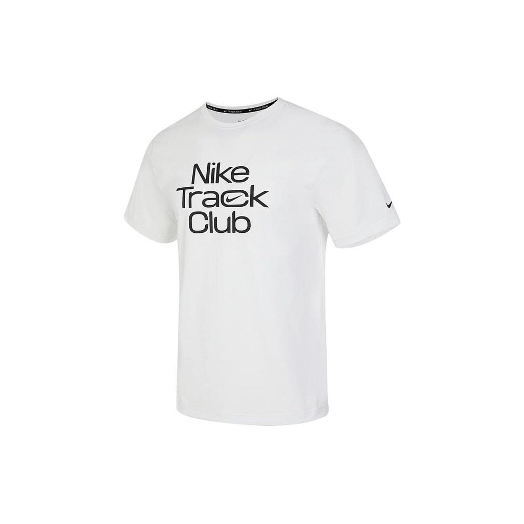 Nike T Shirts Men's White Crew Neck Moderate Straight Fit FB5513-121