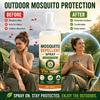 Mosquito Repellent Spray 120ml Plant-Based Formula Long-Lasting Outdoor Defense Insect Protection Family Friendly Insect Repellent