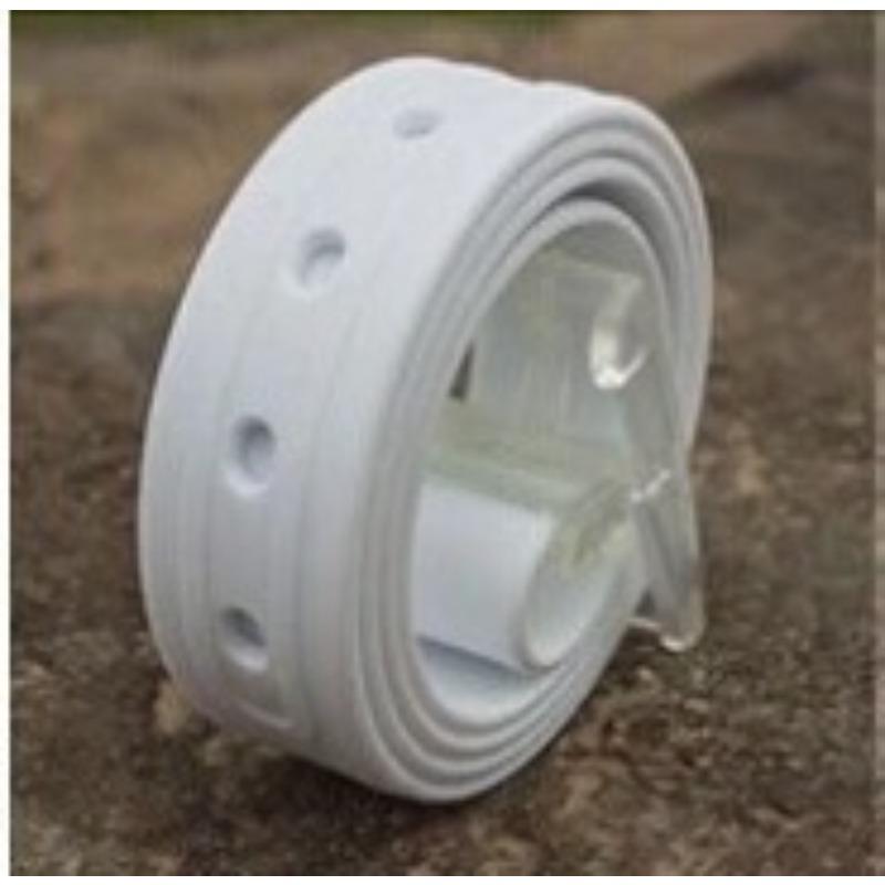 Silicone Belt Candy Color Belt Unisex Iron-free Silicone Belt