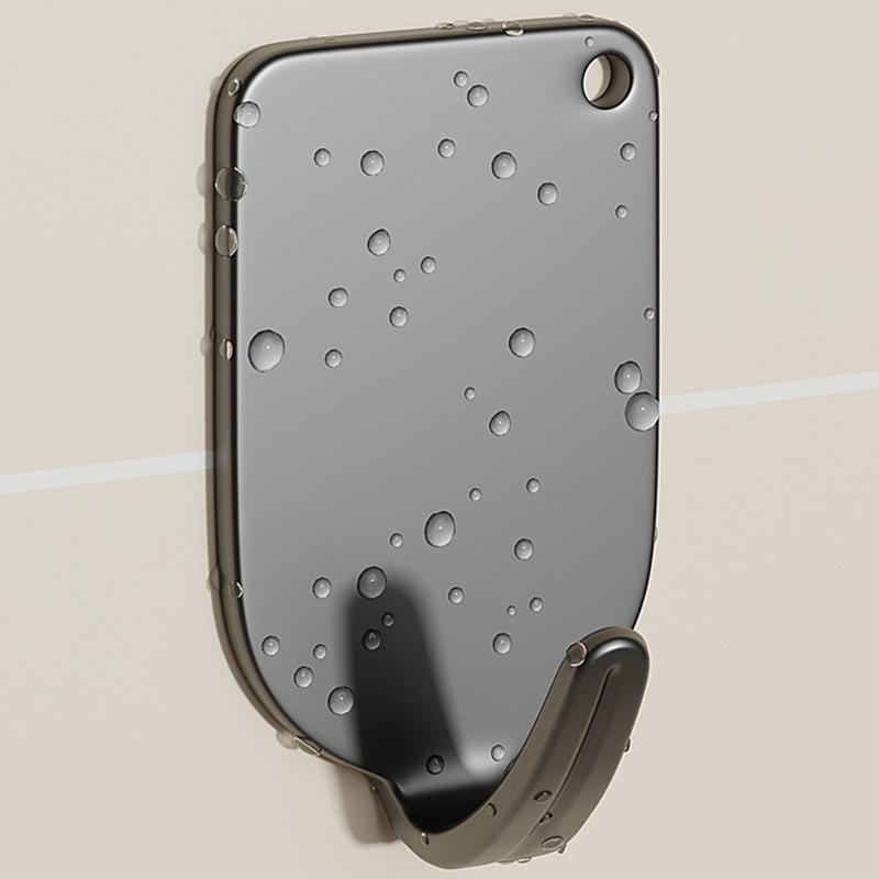 10/1PCS Stainless Steel Towel Hooks Waterproof Self Adhesive Hanging Holder Keys Bag Wall Hanger Bathroom Kitchen Organizer Hook