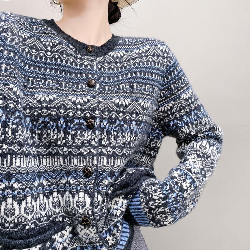 Qinghe 100% Pure Cashmere Women's Sweater - Ultra Soft Luxury Winter Pullover