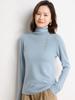 Cashmere Turtleneck Button-Up Sweater - Women's 2026 Autumn/Winter Loose Slimming Warm Base Layer