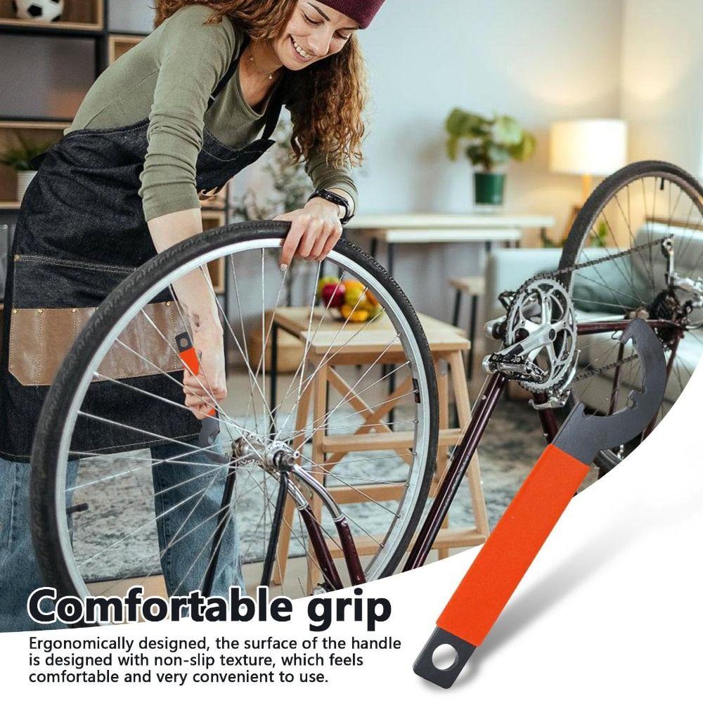 Carbon Steel Multi-Function Wrench Enhanced Torque Compact Size Carbon Steel Tool Durable Efficient Operation Wrench Combo