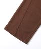 UCLA Unisex Preppy Over-Wide Collar Denim Pants [Brown](Ub8Dp20_55)