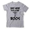 Funny Halloween Shirt Just Here For The Boos Shirt Halloween Humorous Gifts