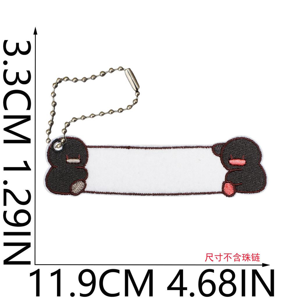 Like Thumb Pendant Cloth Sticker Decoration Red House Diy Luggage Tag Production Felt Chassis Ins Brand Bag Pendant