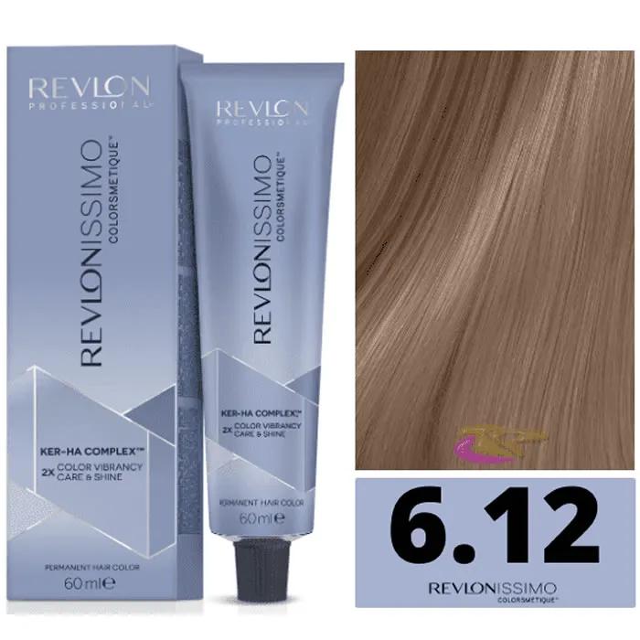 Revlon Revlonissimo Colorsmetique 6,12 Темно-русый Ирисовый Пепельный 60 мл