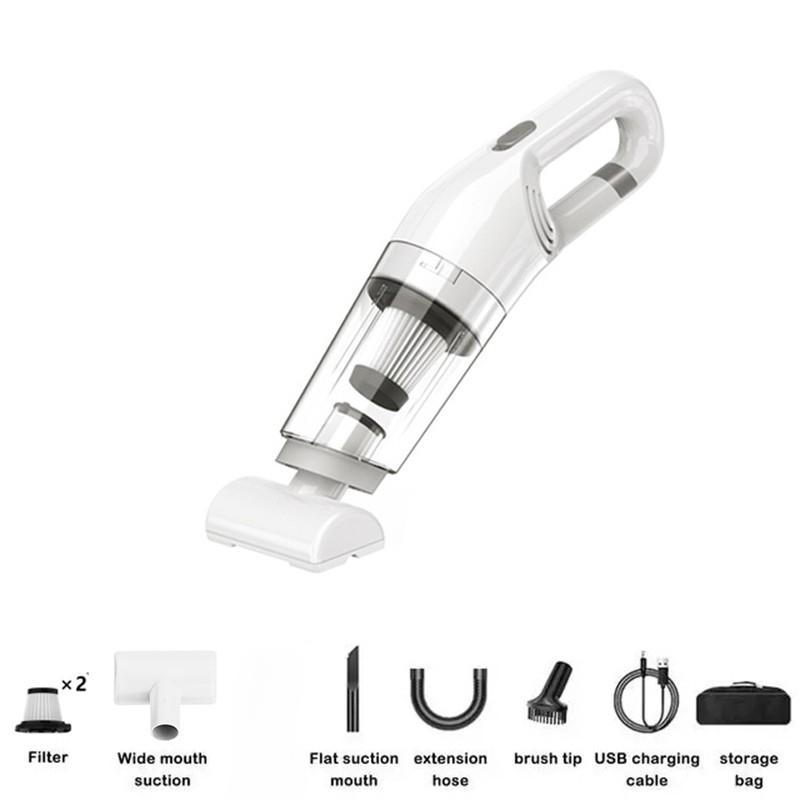 New Wireless Car Vacuum Cleaner 10000Pa Household Vacuum Cleaner Large Suction Handheld Mini High-power Car Vacuum Cleaner Dry and Wet Separation