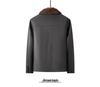 Men's 2025 Winter PU Leather Jacket with Detachable Fur Collar – Thick, Warm, and Casual Dad's Wear