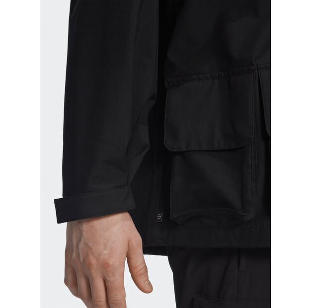 Mid-season Jacket Adidas Adventure HK4996 Black Loose Fit