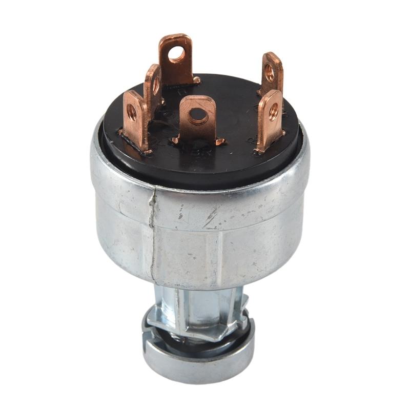 A22F-1700100023 1700100052 H806 Ignition Switch With 2 Keys For Takeuchi Excavator Digger Ignition Switch Lock Cylinder