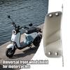 Motorcycle Deflector, Adjustable Bracket High-Definition Windshield, Transparent Wind Protection Board Universal for Electric Bike Scooter