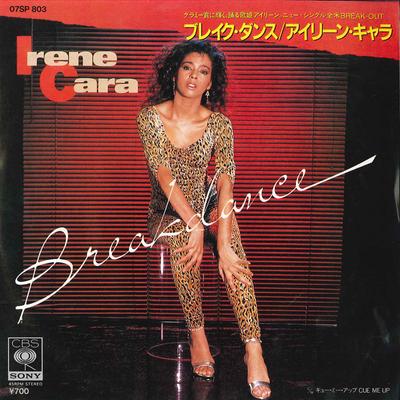 7-Zoll Schallplatte IRENE CARA - Breakdance / Cue Me Up 07SP803 CBS SONY 1983 Japan Dance & Electronica Gebraucht